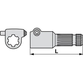 Gola sada Redukce 1 3/8" Z=6 -› 1 3/8" Z=21
