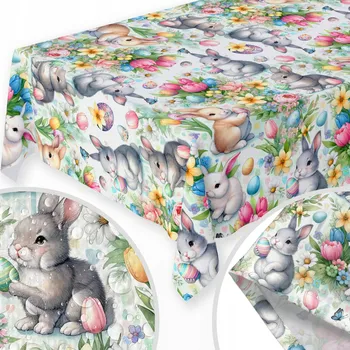 ubrus UBRUS ODOLNÝ SKVRNÁM 140x240 HLADKÝ MATNÝ SILNÝ Velikonoce 385