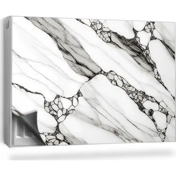 Obraz Magnetická podložka na radiátor, kryt 90 x 60 cm šedá