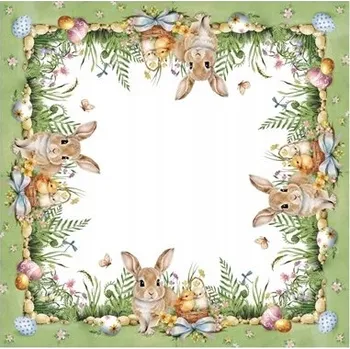 ubrus Běžec na stůl 40x140 tištěný, odolný proti skvrnám, Vánoční Velikonoce