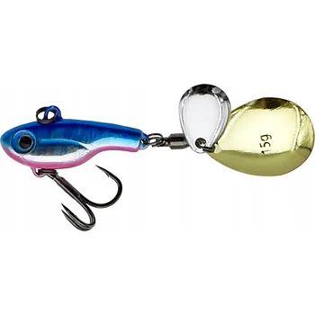 Umělá nástraha Minnow Pop Walker 15g WOBLER potápivý rotační třpytka nástraha pro přívlač