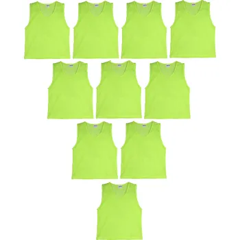 10x rozlišovací dres ( rozlišovák ) reflexně žlutá (164)