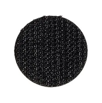 kabelová chránička VELCRO Nalepovací příchytky kulaté 22mm, část suchého zipu s háčky, 200ks, černé (E28802233011405) - 25.16.5277