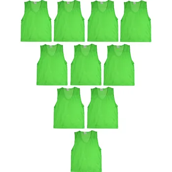 10x rozlišovací dres ( rozlišovák ) zelená (164)