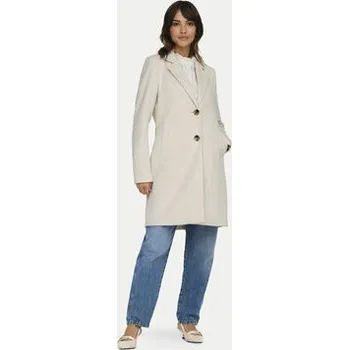 Dámský kabát ONLY Kabát pro přechodné období Diane 15336518 Béžová Regular Fit L
