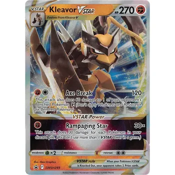 Sběratelská karetní hra Pokémon TCG Kleavor Vstar SWSH249 Oversize
