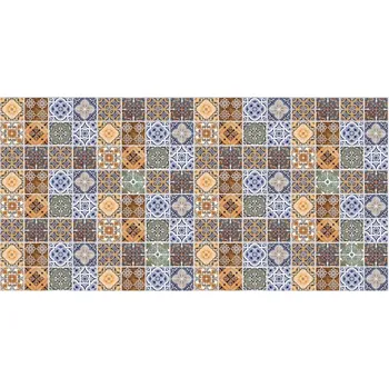 Obklad Obkladový panel 3D, PVC, 960 × 480 mm, barevná mozaika Šarm ТP10010441