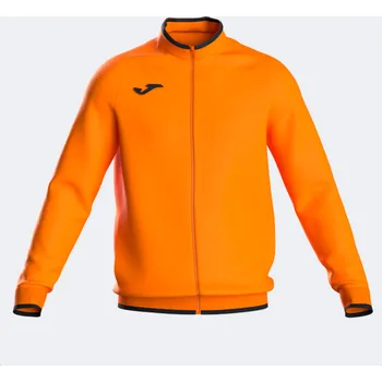 Tepláková bunda Joma Combi Premium oranžová/černá (5XS/116)