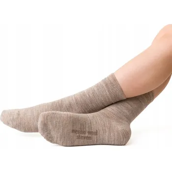 Pánské ponožky TERMOAKTIVNÍ ponožky, 72,5 % merino vlna, velikost 29-31, béžové