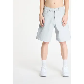 Dámské kraťasy Šortky PLEASURES Whiteout Baggy Jorts Off White 30