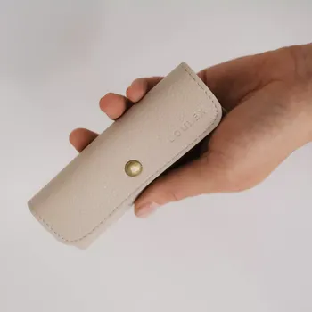 Loulex Mini SD Wallet Beige - Mini peněženka SD karet béžová