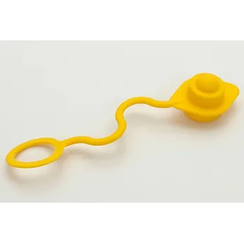 Příslušenství ke kompresoru Kryt rychlospojky zástrčky ISO 12,5 žlutý