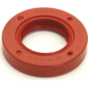 Automobilové těsnění Gufero 40x62x8 SI levotočivé s vlnovou úpravou.