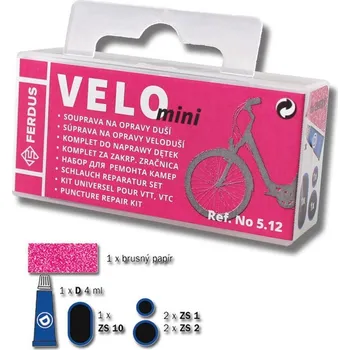 Sada na opravu pneumatiky Souprava na opravu jízdních kol VELO-MINI