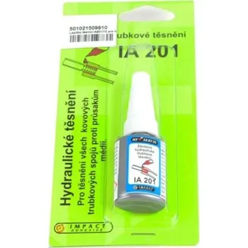 Průmyslové lepidlo Lepidlo těsnící IA201/10 pro hydrauliku 10 g