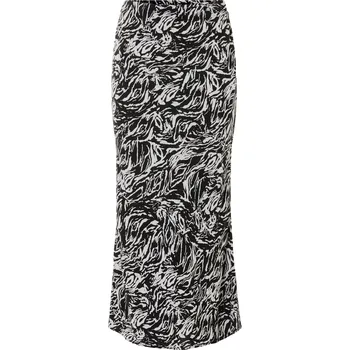 Dámská sukně esmara® Dámská midi sukně (černá/béžová, 40)