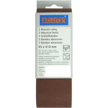 Brusný papír NAREX 00618213 Brusný pás 65x410 P80
