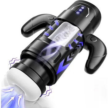 SuperLove Automatic 3in1 Thrusting & Sucking & Vibrating Masturbator