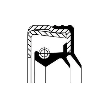 Těsnění motoru Těsnicí kroužek hřídele, rozvodovka CORTECO 12025517B