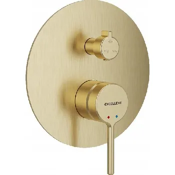 Vodovodní baterie Podomítková vanová a sprchová baterie Excellent PI zlatá