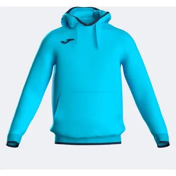 Pánská mikina Mikina s kapucí Joma Combi Premium tyrkysová/tmavě modrá (5XL)