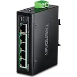 TRENDnet Průmyslový ethernet přepínač 100Mb, 5 portů, 4x PoE+ (TI-PE50) - 21.22.1439