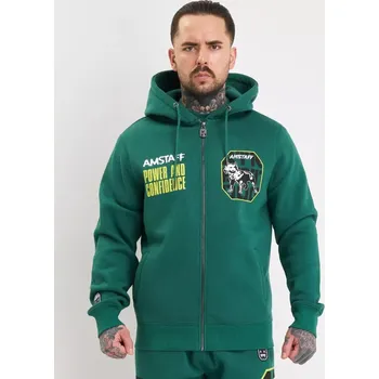 Pánská mikina Amstaff Pánská Mikina Solinor Zip Green