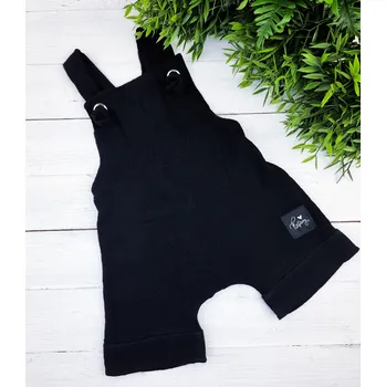 Dívčí kraťasy Kulišárny Laclové kraťásky mušelín BLACK VELIKOST: 98