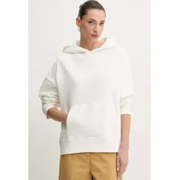 Dámská mikina Bavlněná mikina Pinko dámská, bílá barva, s kapucí, s aplikací, 104623 A2F9 104623.A2F9 00X, vel. M