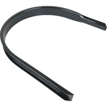 Plech sběrače krajový L=830mm (díra 20mm a 110mm)