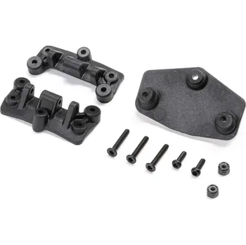 RC vybavení 1:18 Losi Mini LMT 4WD: Losi držák zavěšení 4bodový, deska serva