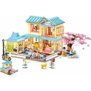 Stavebnice Sluban Sluban Girls Dream - Dům se sakurou