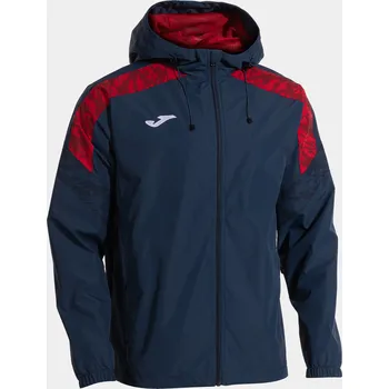 Pánská casual bunda Šusťáková bunda Joma Champions VIII tmavě modrá/červená (XS/164)