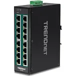 TRENDnet Průmyslový ethernet přepínač 1Gb, 16 portů, 16x PoE+ (TI-PG160) - 21.22.1441