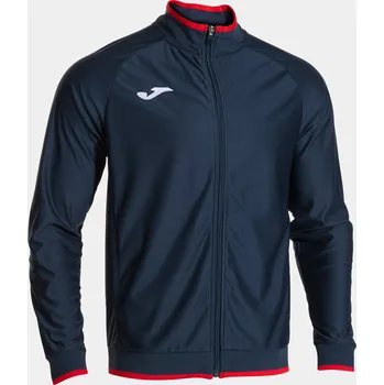 Tepláková bunda Joma Combi Premium tmavě modrá/červená (2XS/152)