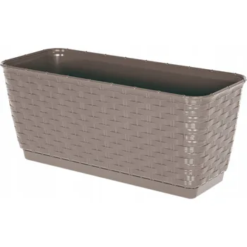 Květináč Balkonový truhlík 38,6 x 15,4 cm plast