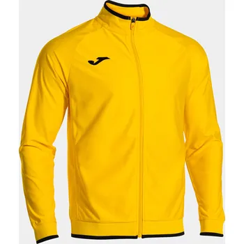 Tepláková bunda Joma Combi Premium žlutá/černá (XS/164)