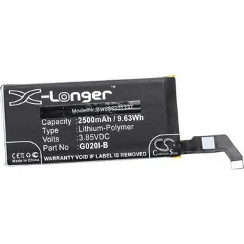 Baterie pro mobilní telefon VHBW Baterie pro Google Pixel 4, 2500 mAh