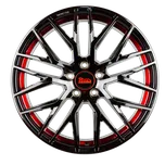 MAM Felgen RS4 Black/Red 8,5x20" 5x112…