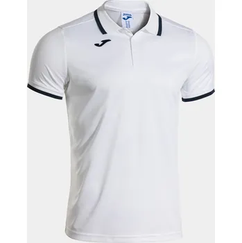 Pánské tričko Polokošile Joma Combi Premium bílá/tmavě modrá (4XL)