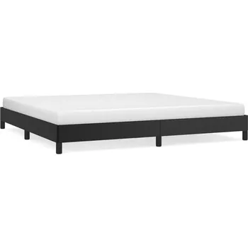 Postel Čalouněná dvoulůžková postel ZakitoHome 200x200 černá