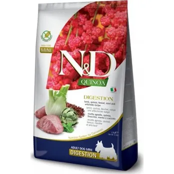 Krmivo pro psa N&D Quinoa DOG Digestion Lamb & Fennel Adult Mini 800g