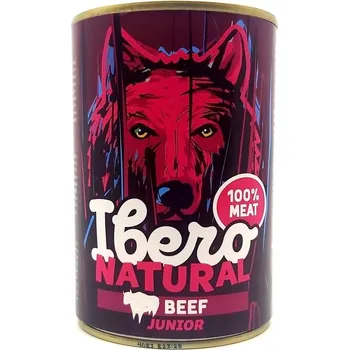 Ibero Natural Dog konzerva Junior Beef 15x400g