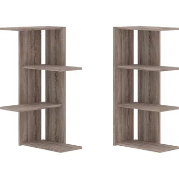 police Max-i MX-15 rohová police 41x83x23.5 cm dub truffle