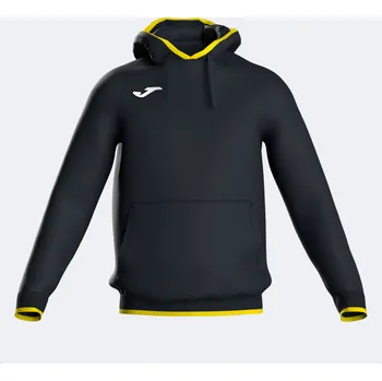Pánská mikina Mikina s kapucí Joma Combi Premium černá/žlutá (5XL)