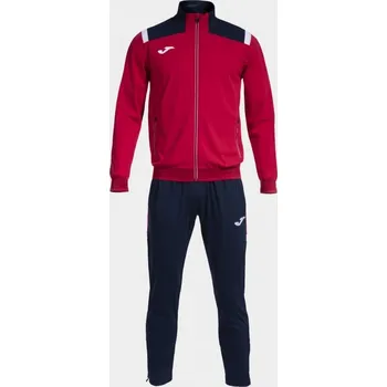 Tepláková souprava Joma Toledo červená/tmavě modrá (XXXL)