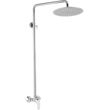 Vodovodní baterie JB Sanitary Sprchová sestava s baterií SLIM s horním vývodem, průměr 30cm SA 56 000 00 4