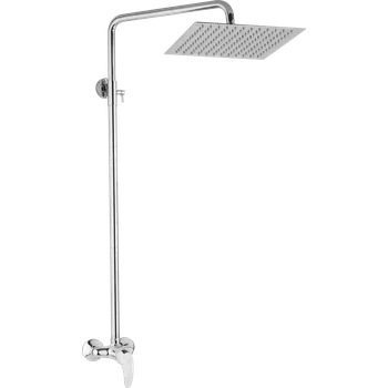 Vodovodní baterie JB Sanitary Sprchová sestava s baterií SLIM s horním vývodem, 30x30cm SA 56 000 00 2