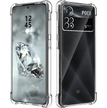 Pouzdro na mobilní telefon Zadní Kryt BBE pro Xiaomi POCO X4 Pro 5G bezbarvý