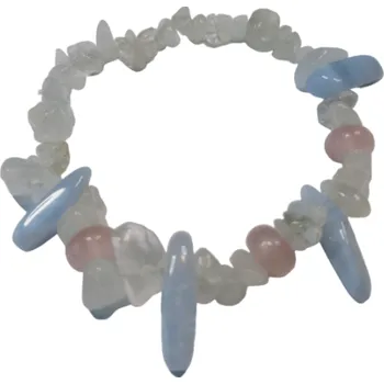 Náramek EX Herbis AHDL Náramek Křišťál-Chalcedon-Růženín EXKRRUCHAL1